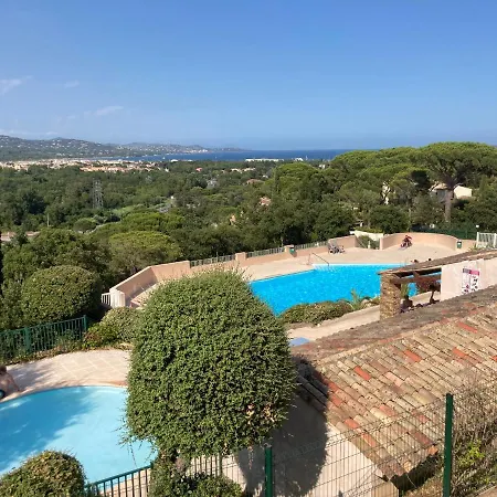 Appartement Vue Mer Golfe De Saint-Tropez Cogolin Exterior foto